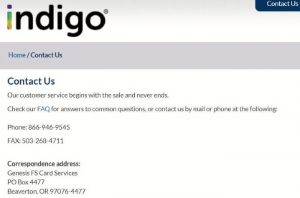 indigo payments complaints